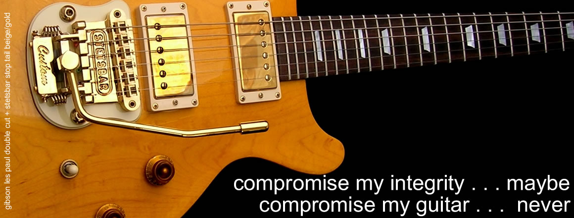 Stetsbar Gold/Beige & Gibson Les Paul DC