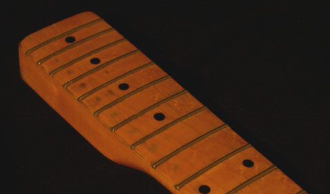 Squier '51 Project PART-3 : メイプルネックのレリック加工 | T.C.T Squier '51 Project PART-3 : メイプルネックのレリック加工 | T.C.T